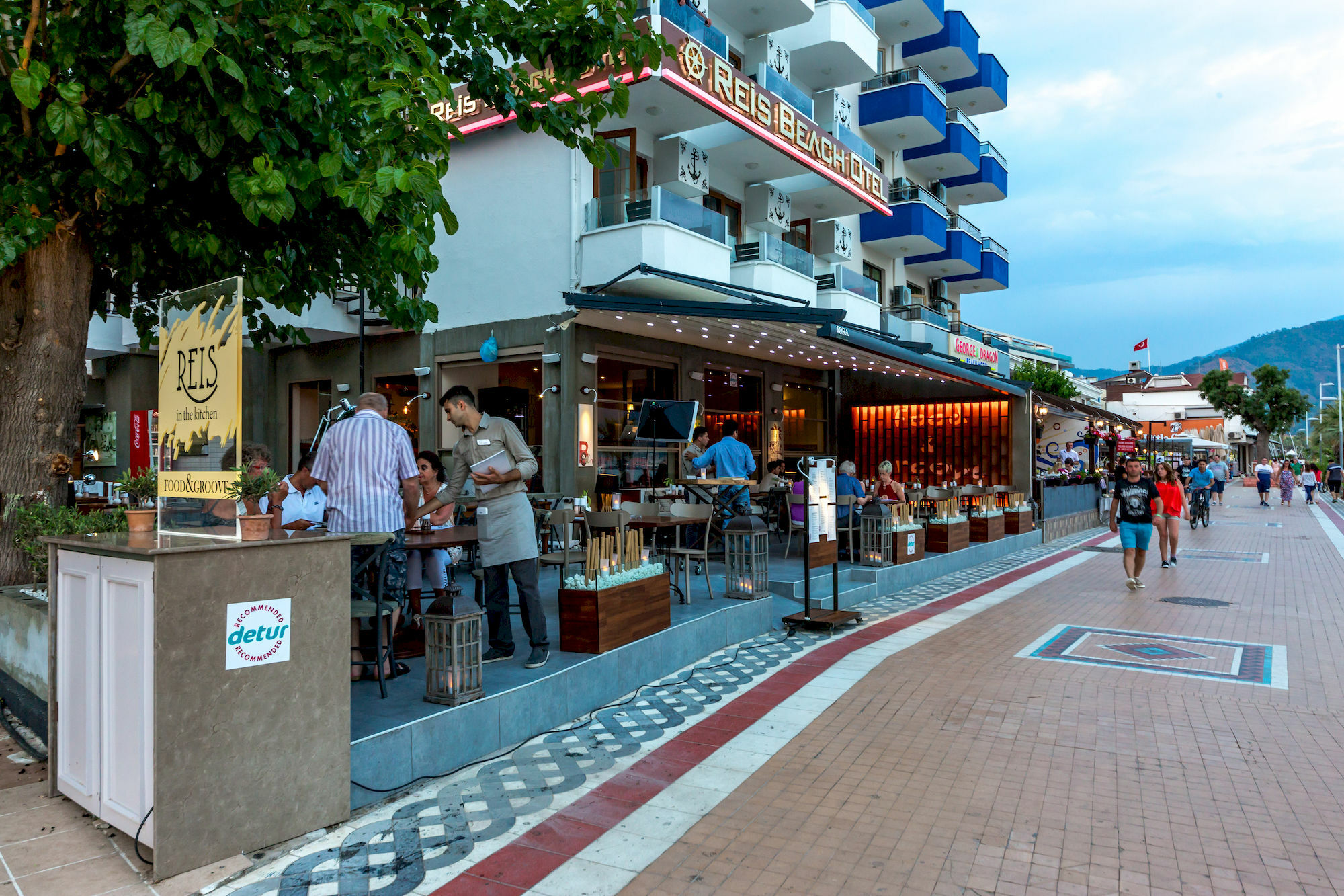 Reis Beach Hotel Marmaris Exterior foto